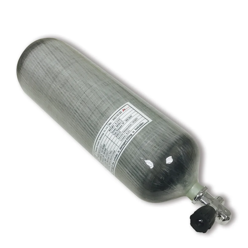 AC10951 co2 paintballing compressed air bottle 9L diving equipment