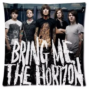 

Fashion High Quality Hot Band Bring Me The Horizon Custom Pillowcase Pillow Sham Throw Cushion Case Cover Two Sides Printed