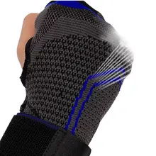 Спортивный высокий эластичный протектор для верховой езды Баскетбол Тяжелая атлетика ладони спортивные перчатки Регулируемый бандаж запястья