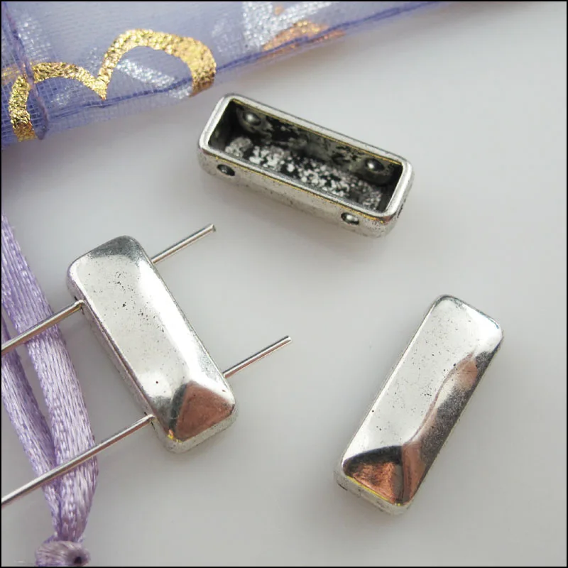 15 шт. тибетские серебряные подвески 7 х17 5 мм|beads charms|spacer barsilver bead charm |