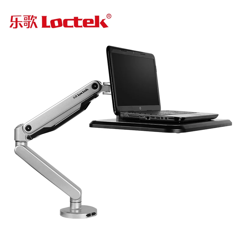 

Super Quality Loctek W72 Full Motion 10-17" Laptop Mount Gas Spring Arm Sit-Stand Lifting Lapdesk Riser Notebook Holder Bracket