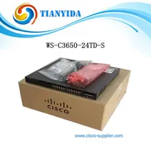 WS-C3650-24TD-S коммутатор catализатора серии 3650 24 порта данных 2x10G utlink 10/100/1000 Мбит/с