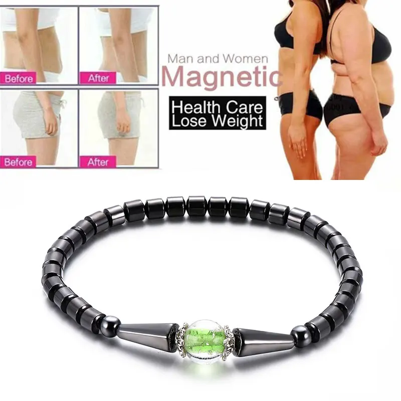 

Weight Loss Chain Fashion Hematite Foot Slimming Foot Chain Simple Green Pain Relief Magnetic Foot Chain Effective