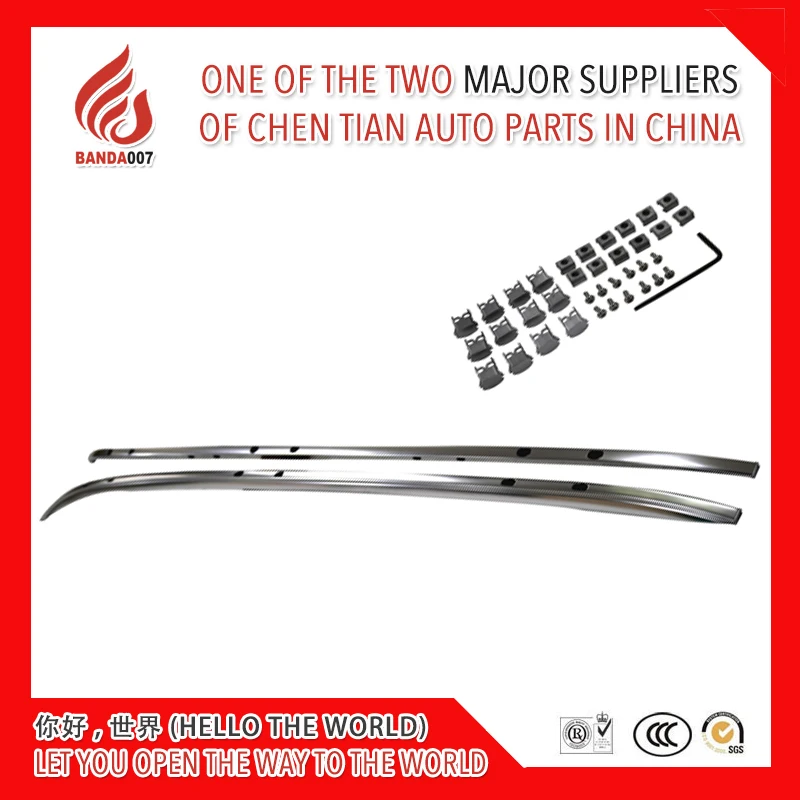 جديد المنتج سبائك الألومنيوم الجانب السكك الحديدية بار حامل سقفي لمازدا CX-9 cx9 2016 2017 2018 2019