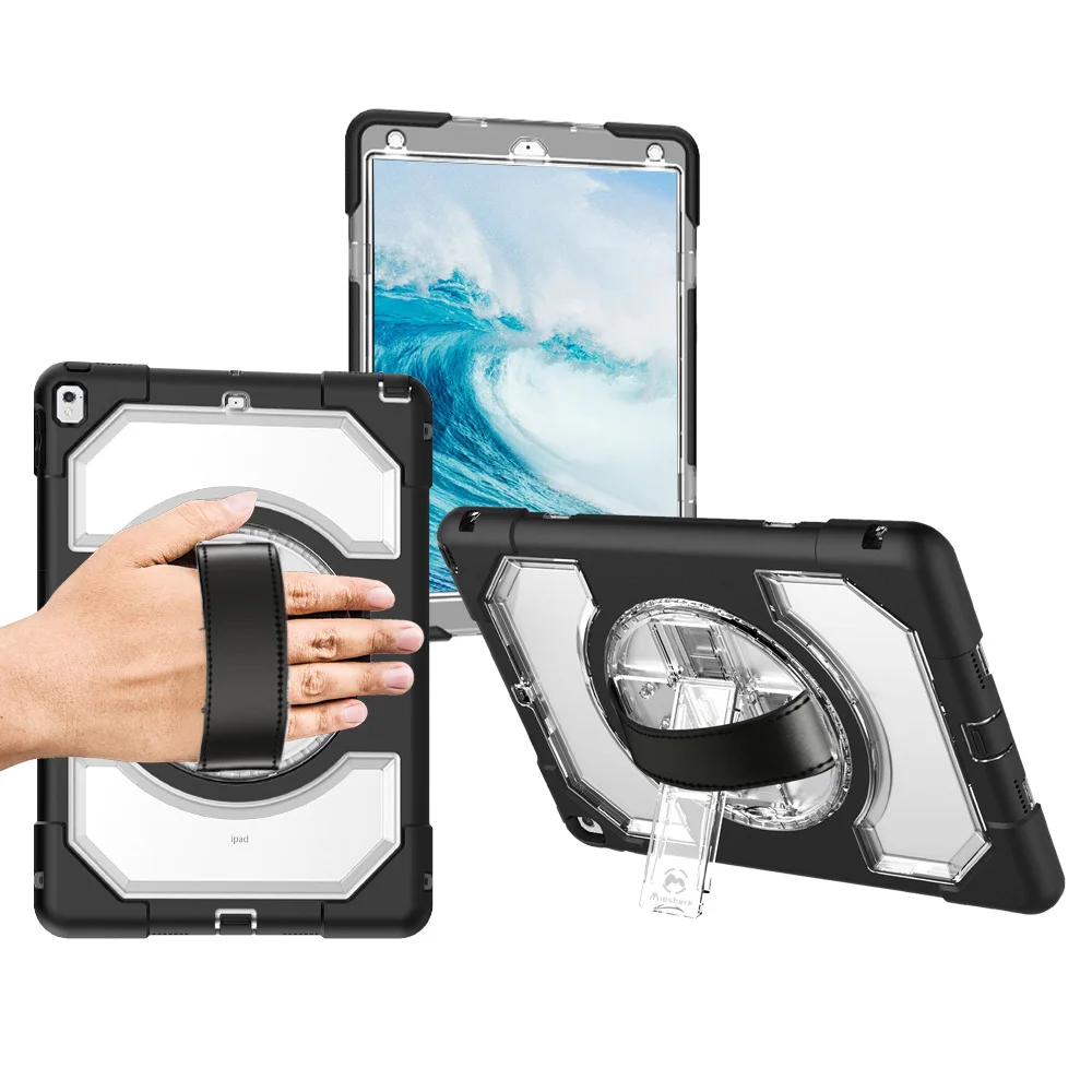 

Miesherk Case for iPad Pro 10.5 Protective Shell with 360 Rotating Universal Leather Hidden Kickstand Case For iPad Tablet 10.5