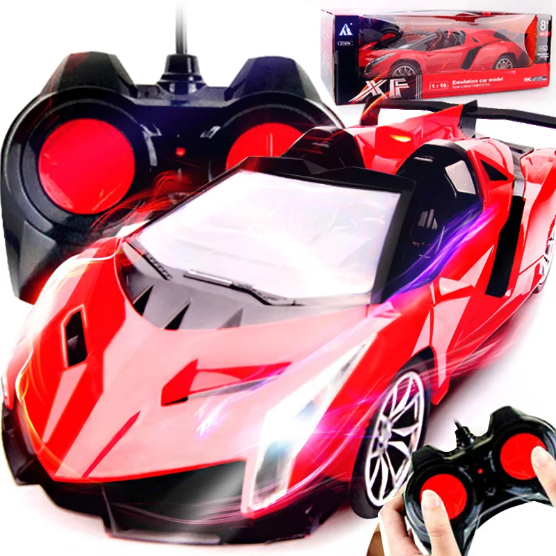 

1:16 Scale 2.4G RC Car Electric Car With LED Light Drift Remote Control Sports Car Toys For Children
