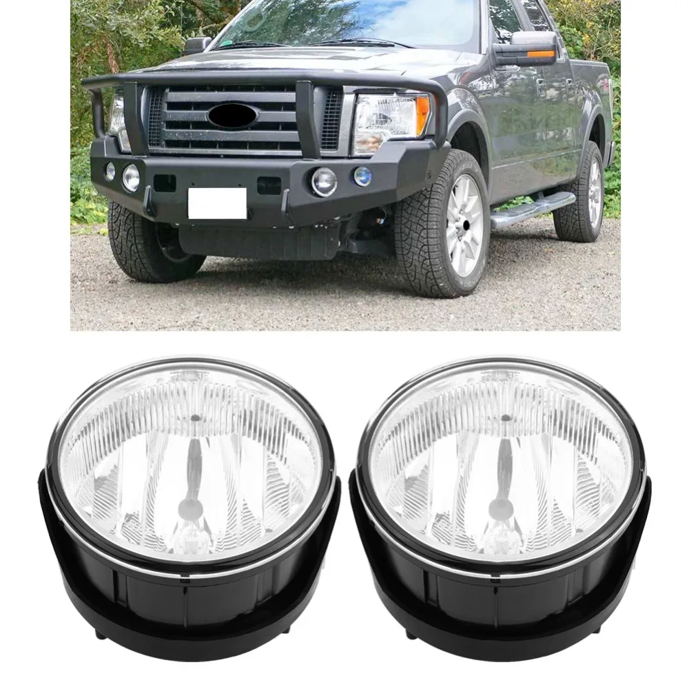 1 пара высокой яркости автомобиля светодиодный передний противотуманный фонарь Круглый бампер лампы и лампы для Ford Expedition Ranger