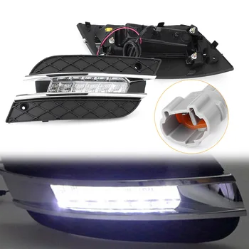 

Auto Car LED DRL Day Fog Light Daytime Driving Lamp Assembly For Mercedes Benz W164 ML280 300 320 350 500 2010 2011