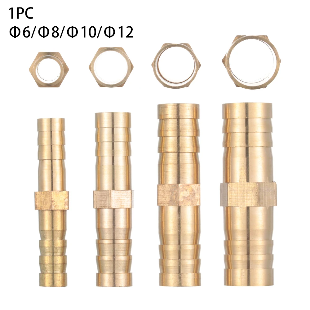 

6/8/10/12MM Optional Brass Hose Tail Barb Fitting Union /Elbow/ Cross/ Tee/ Y/ Bulkhead Connector