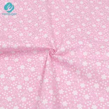 Mensugen 50 см* 160 см розовый цветочный из хлопчатобумажной ткани для лоскутных платьев для девочек детские простыни одеяло подушки швейный материал
