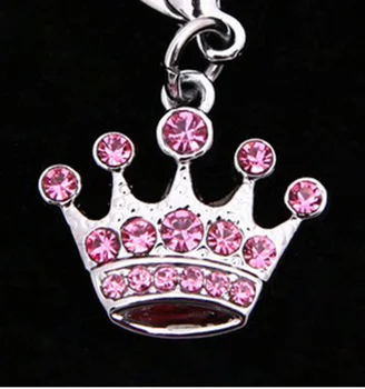 

21*20*2.5mm rhinestone crown dog pendants charm,dog jewelry,1000pcs/lot wholesale Zinc Alloy materl,Free Shipping