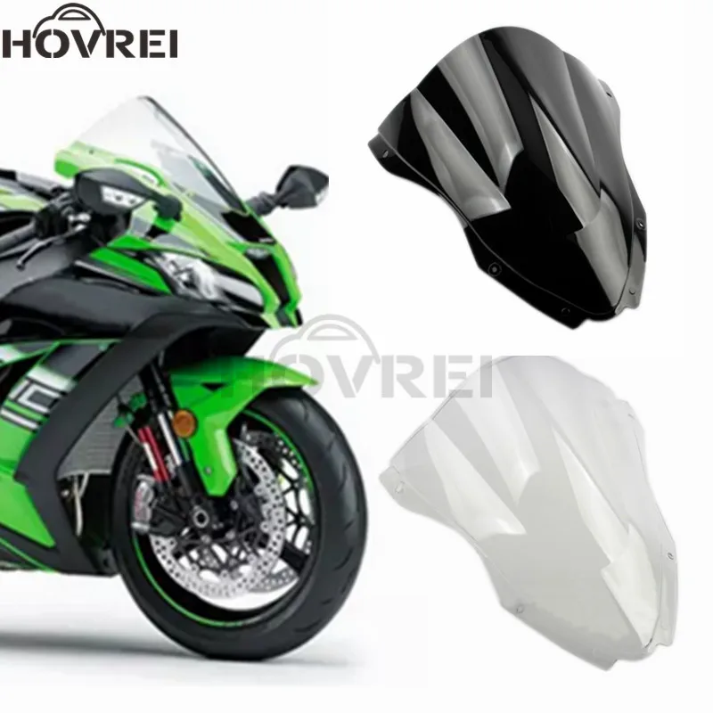 Ветровой экран для мотоцикла Kawasaki Ninja ZX10R ZX 10R 2016 2017 2018|Козырьки от ветра и ветр.