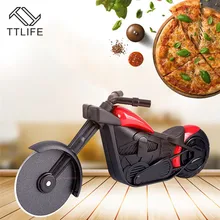 TTLIFE мотоцикл нож для пиццы продольно-резательная Ножи из нержавеющей стали для пиццы с пиццы Инструменты для выпечки Форма для шоколада