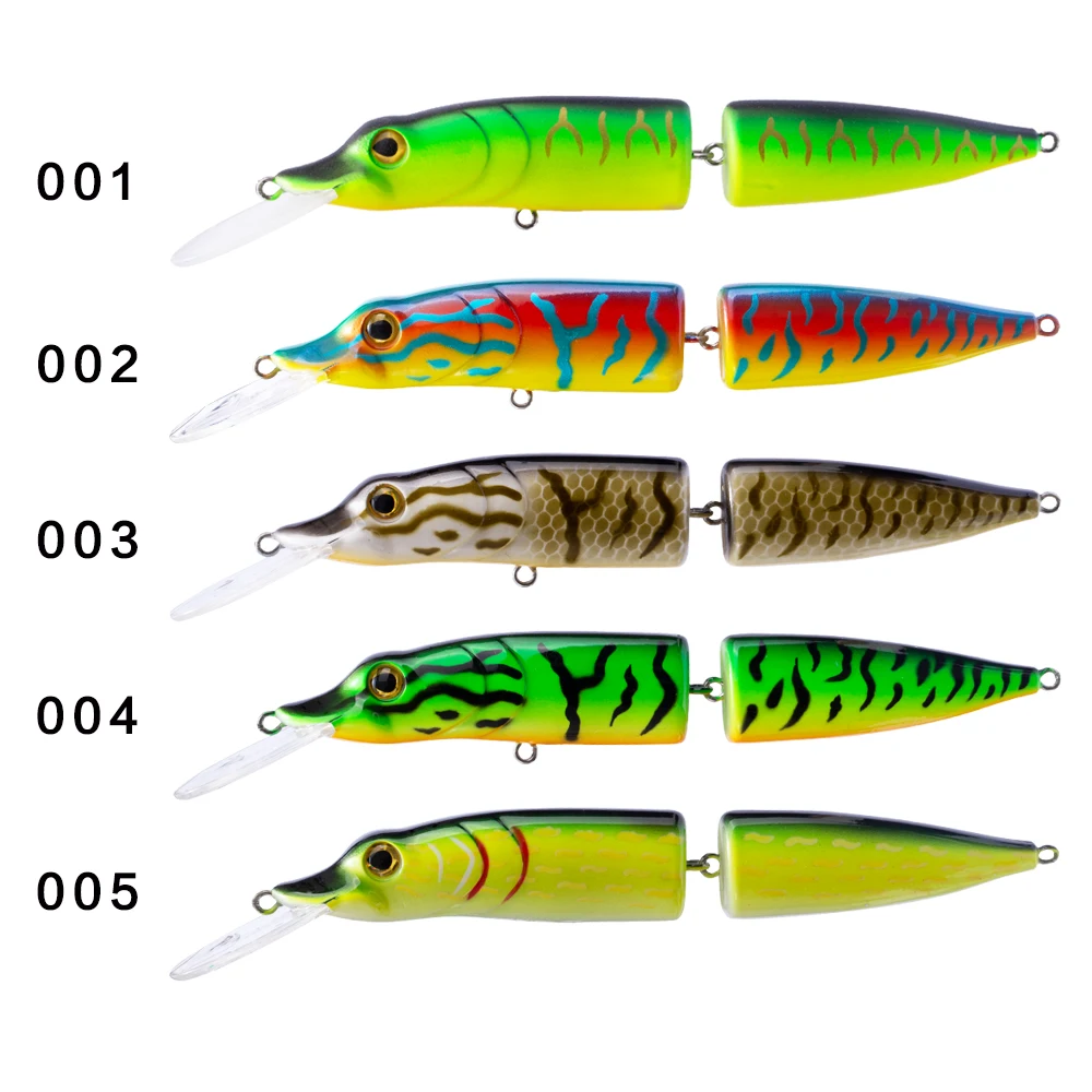 Hunthouse Щука воблер типа Минноу Морская рыбалка приманка жесткая приманка свимбейт 12 см/16 см 15,5/32g 2-х секционный боди 5 видов цветов для рыбалка на щуку