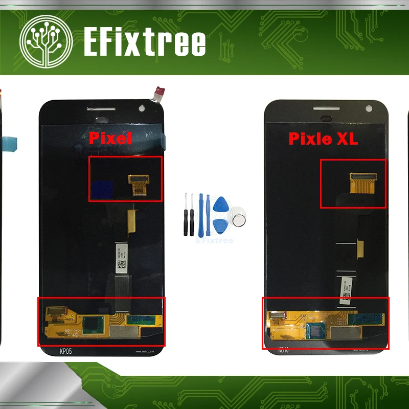 

Tested 5.0 inch Full Pixel 2 Display LCD Touch Screen Digitizer Assembly For HTC Google Pixel XL 2 LCD 6.0 inch Replacement