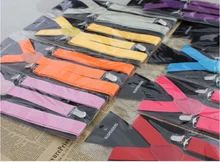 Multicolor Suspender Trousers Sling Strap Unisex Suit Pants Sling Belt
