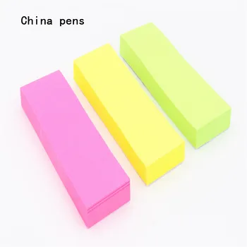 

3 Fluorescent colour 240 sheets Self Adhesive Memo Pad Sticky school office Notes Bookmark Sticker Paper Notebook