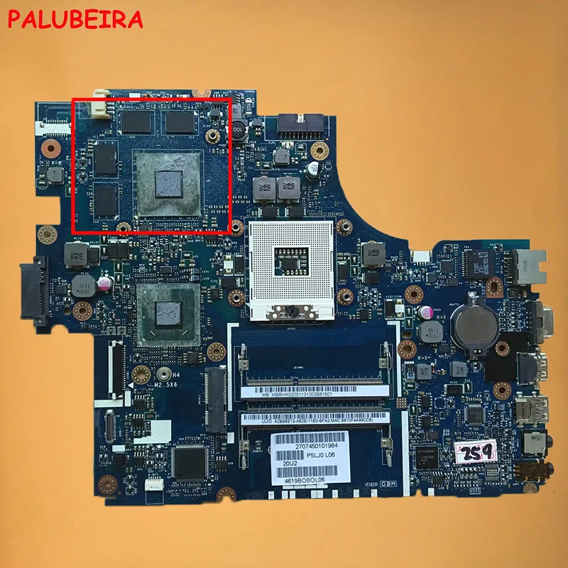 PALUBEIRA для ноутбука Acer aspire 5830 5830TG Материнская плата HM65 DDR3 MBRHJ02001 LA-7221P основная GT540M 1