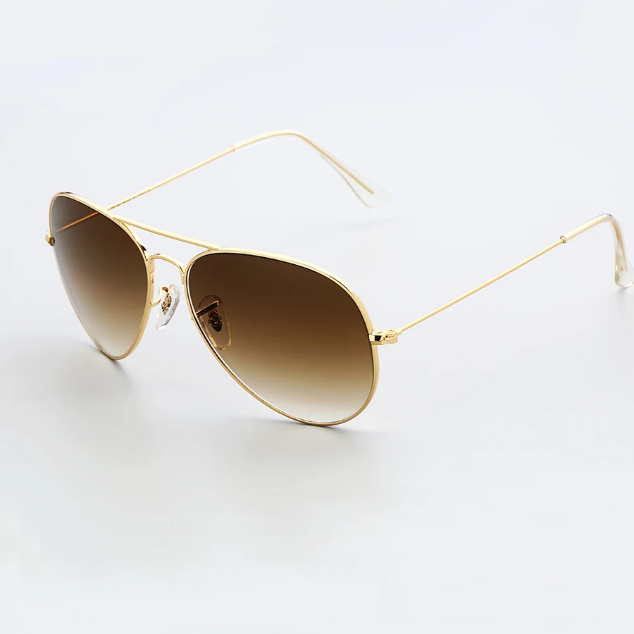 3025, солнцезащитные очки, поляризационные, 52/56/60 мм плавно меняющийся коричневый стеклянные линзы мужские женские зеркальные очки, gafas De очки gafas sol UV400