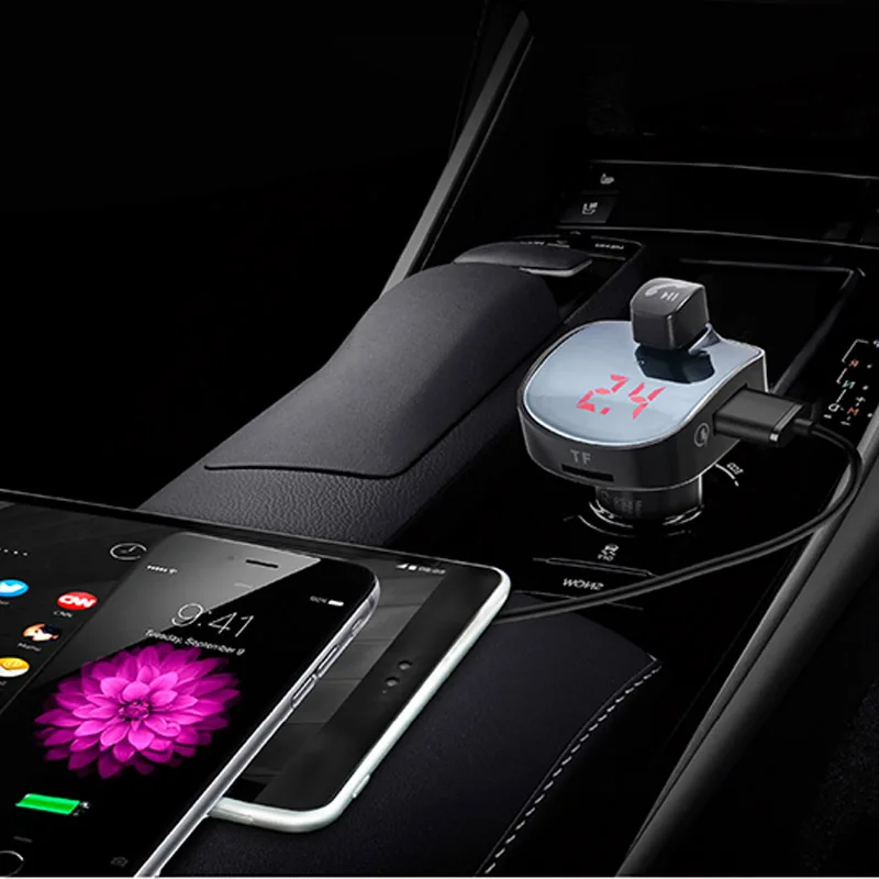 BBL08 Bluetooth автомобильный комплект громкой связи FM Беспроводной Напряжение