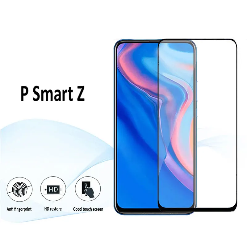 9D для huawei p smart z стекло для huawei p smart z Защитная пленка для экрана huawey psmartz huavei p samrtz защитное стекло psmartz