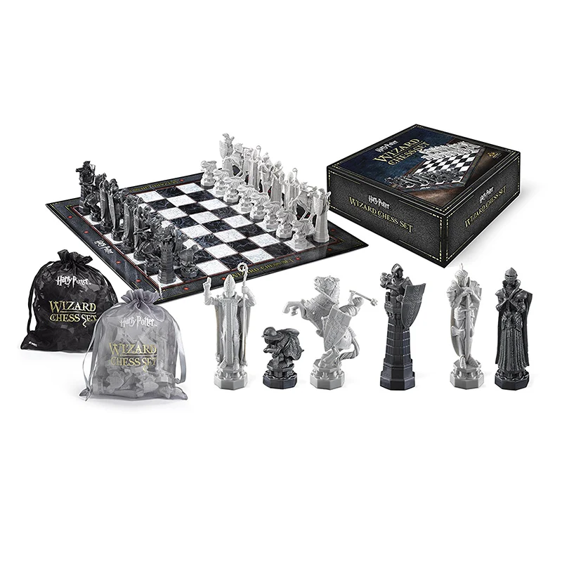 

Checkers Harri Potter Wizard Chess Set Board Game Soldier Model Bags Boxed Edition Portable Family Game