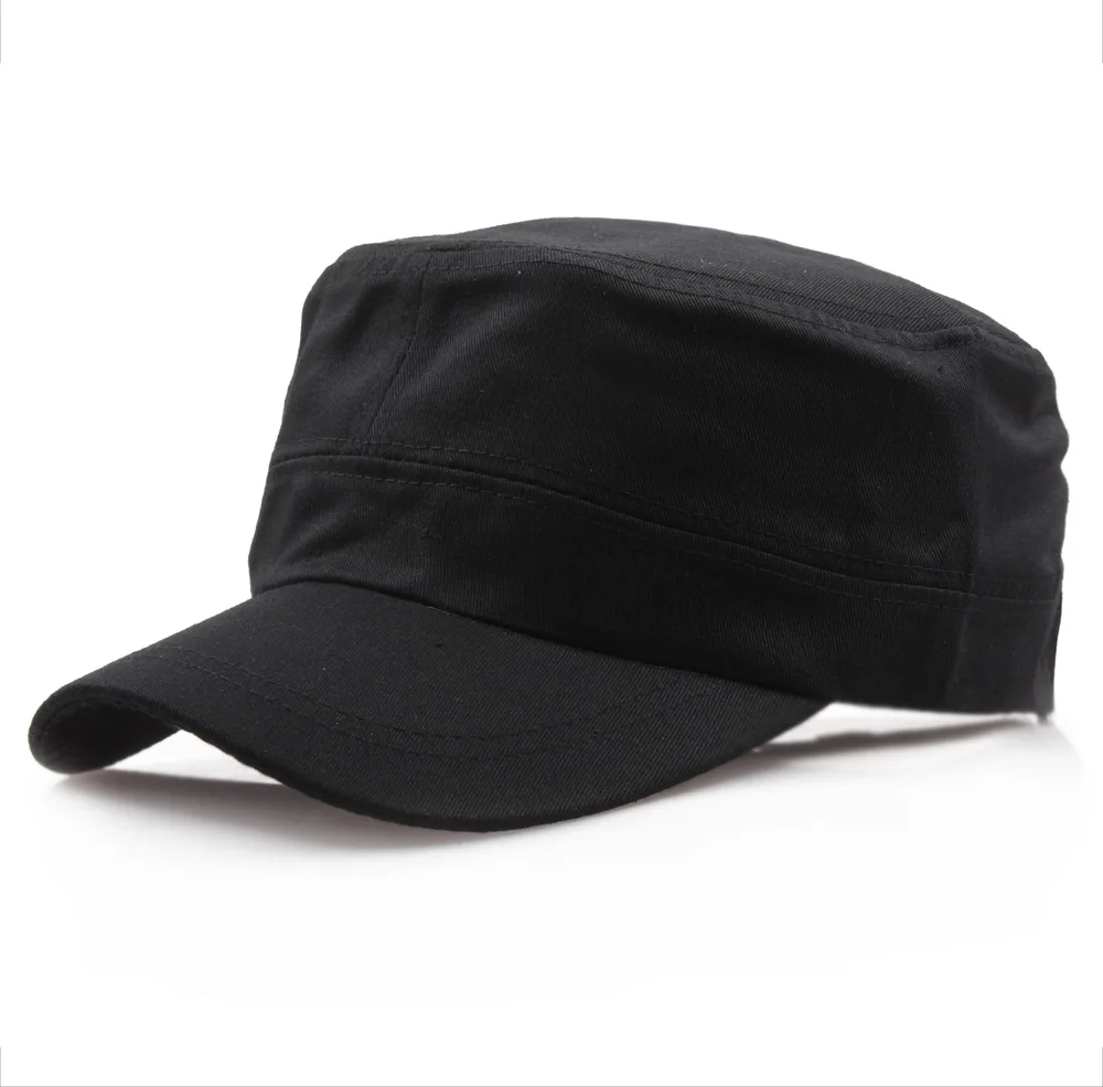 Oír de zona Variedad Men Cadet Military Caps Hats | Men Summer Flat Military Cap | Military Caps  Men Women - Military Hats - Aliexpress