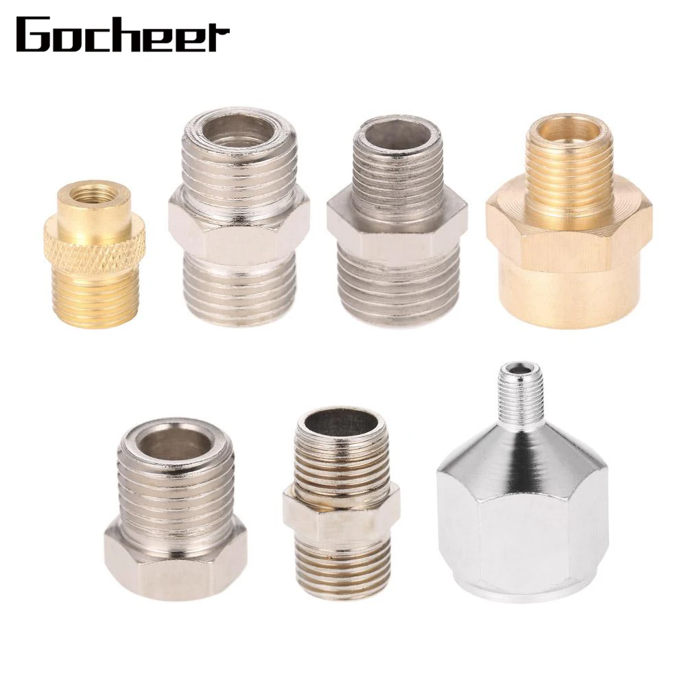 

Gocheer airbrush accessory Professional 7pcs Airbrush Adaptor Kit Fitting Connector Set For Compressor & Airbrush Hose