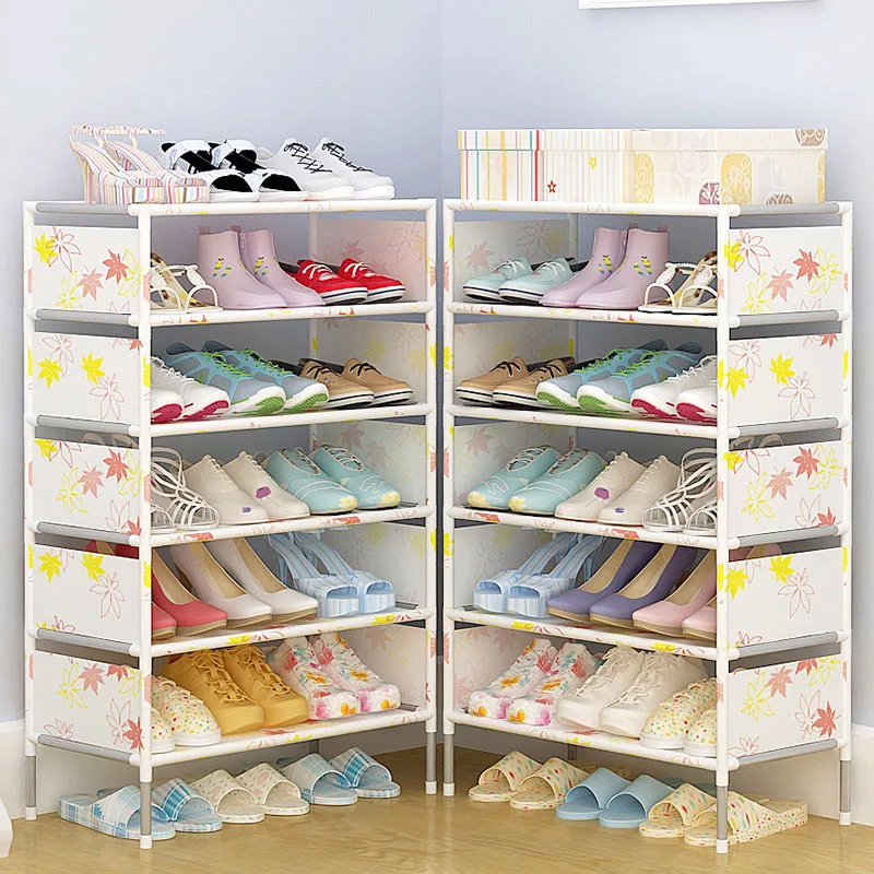 Shoes shelf Easy Assembled Non-woven Multi Layer Shoe Rack Shelf Storage Organizer Stand Holder Keep Room Neat Door Space Saving