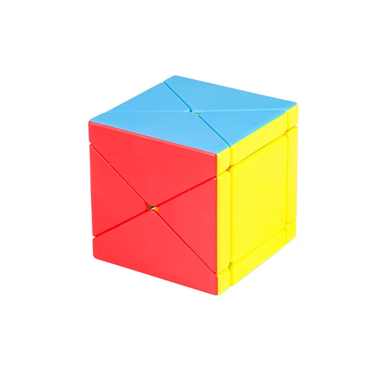 

MoYu Mofangjiaoshi X Cube Fisher Magic Cube Puzzle Stickerless 55.5mm Puzzle Cubes Shape Twist Educational Kid Toys Game