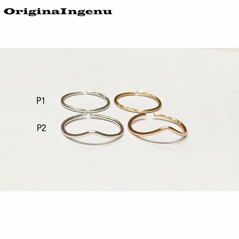 Grillz Jewelry izable Handmade Adjustable Exquisite Chevron Toe Ring 15mm Hoop Rings for Women Foot Jewelry-1