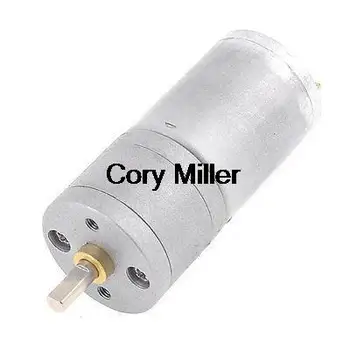 

25mm Dia 2 Pins Magnetic Gear Motor 30 RPM 60mA 12V DC Motor
