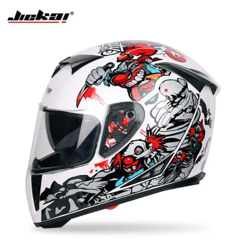 

JIEKAI Motorcycle Helmet Motobike Men Full Face Helmets Anti-fog Motocross Chopper Racing Filp Up Modular Riding Casco