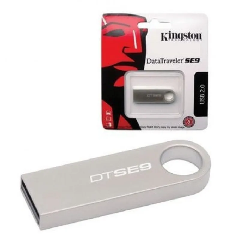 Kingston DTSE9 USB флеш-накопитель Металлический Мини-ключ USB накопитель 8 ГБ 16 ГБ 32 ГБ карта памяти USB флешка флеш-накопитель память