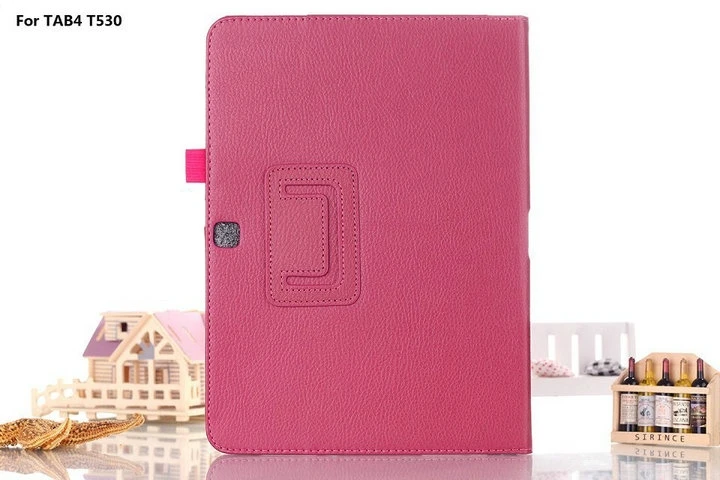 Чехол для samsung Galaxy Tab 4 10,1 SM T530/T531/T535 Lichi PULeather Stand Protector чехол для планшета SM-T530 SM-T531