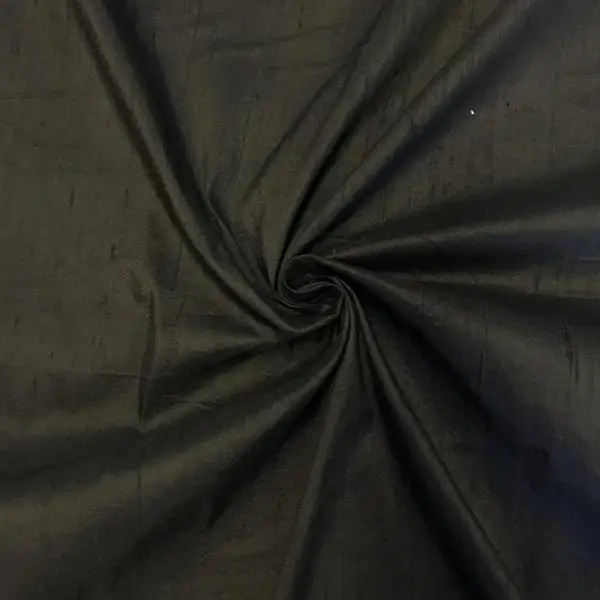 Шелк dupioni ткань 45 ''ширина шелк$15,99/метр, продается по метру - Цвет: black