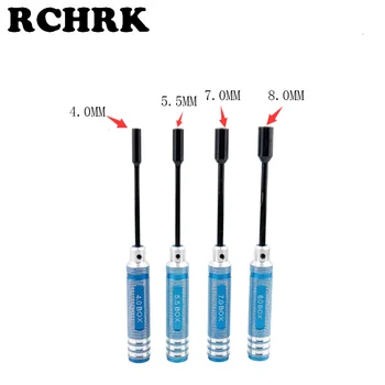 

RC DIY Tools 4.0mm 5.5mm 7.0mm 8.0mm crew Driver Wrench set Hex Key Socket Screwdriver set for RC Model RC DIY Repair