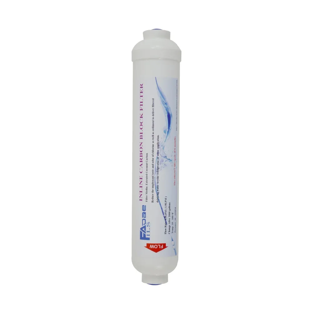 inline refrigerator ice maker filter