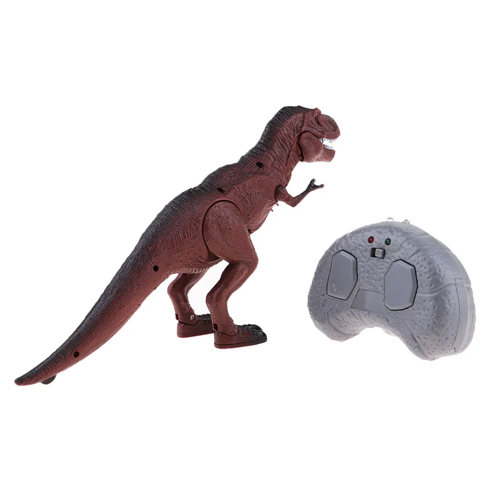 Remote Control Walking Roars Dinosaur Animal Toy Electronic RC w/ Lights & Sounds Radio Control Dinosaur Kids Children Gift