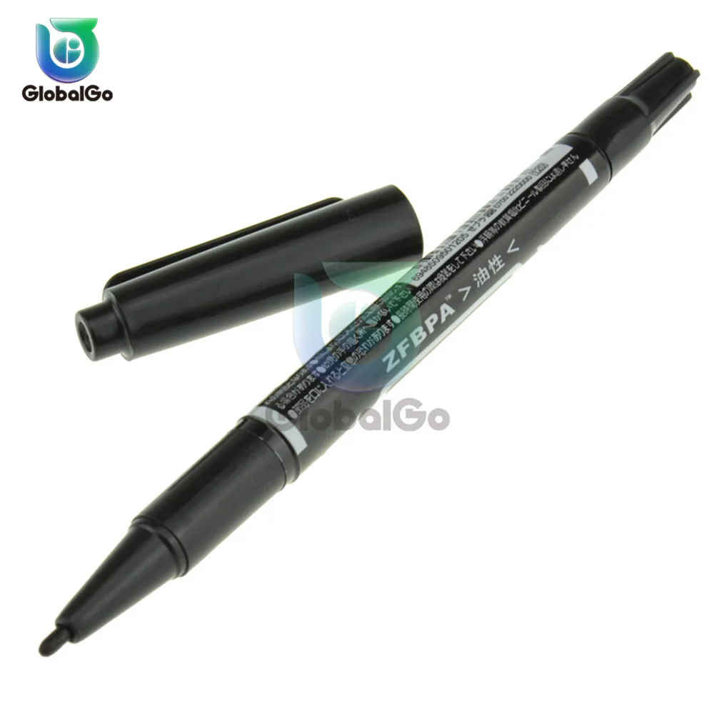 

5pcs/Lot Portable Waterproof Electronics CCL Anti-etching Circuit Board Ink Marker Double Pen Tool