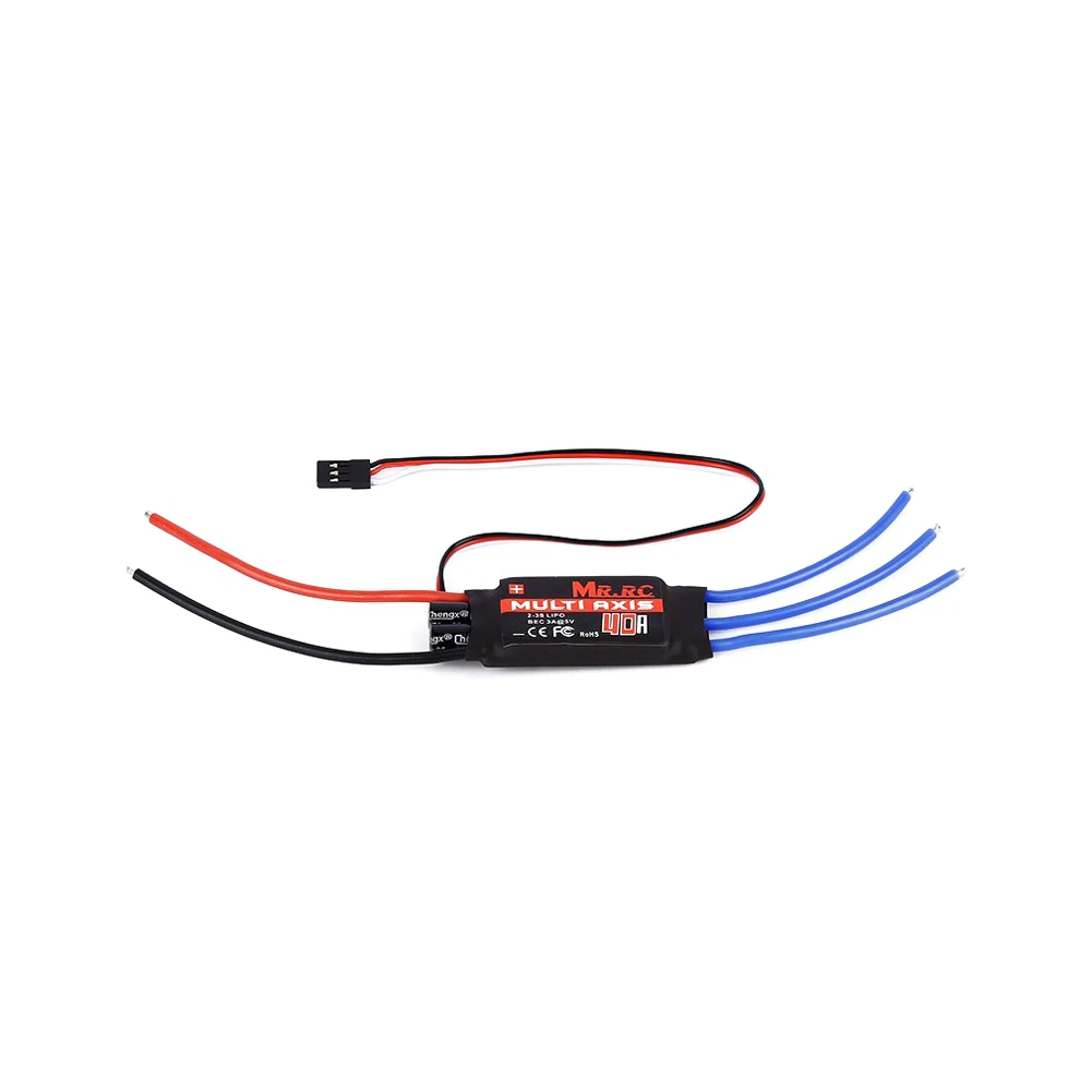 

MR.RC 40A Brushless C Speed Controller for F450/F550 Multirotor Aircraft 88 YJS Dropship