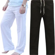 Хит, уличные весенние осенние свободные прямые черные белые спортивные штаны с эластичной талией для фитнеса, хип-хоп брюки для бега, Мужские штаны