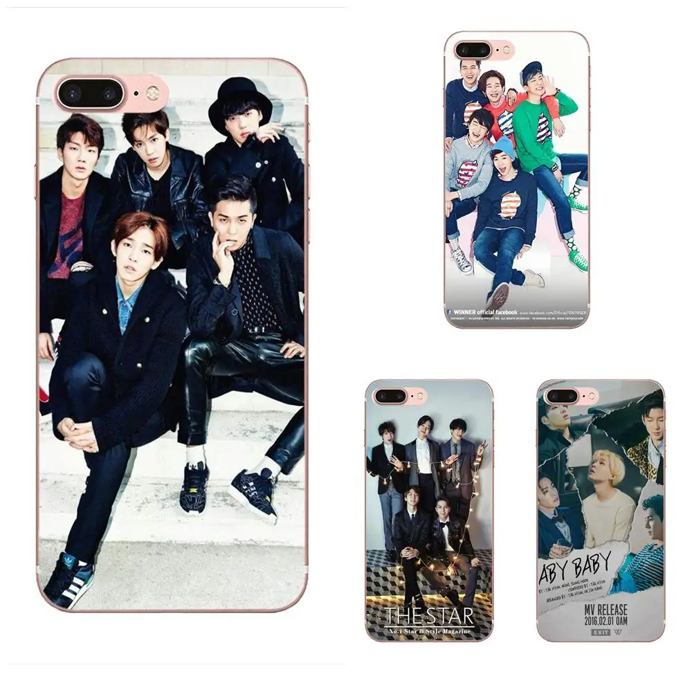 Winner Kpop для Xiaomi Mi3 Mi4 Mi4C Mi4i Mi5 Mi 5S 5X 6 6X A1 Max Mix 2 Note 3 4 высококачественный классический