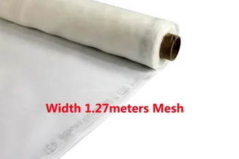 

1.27Meters x 2yards 120 Mesh (48T) Screen Printing Fabric Mesh Silk Screen Press Printing White