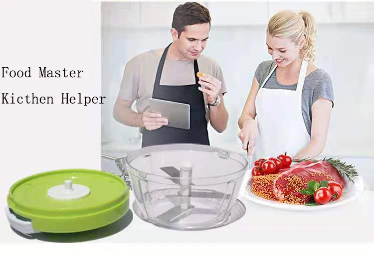 Мощность ful ручной мясорубки ручная мощность еда измельчитель Мясорубка миксер блендер Чоп мясо фрукты овощи орехи измельчители