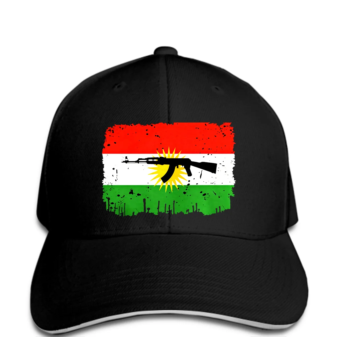 

Baseball cap 2018 Fashion men Hat homeland fight ak 47 heimat roots kurdistan kurde Hat