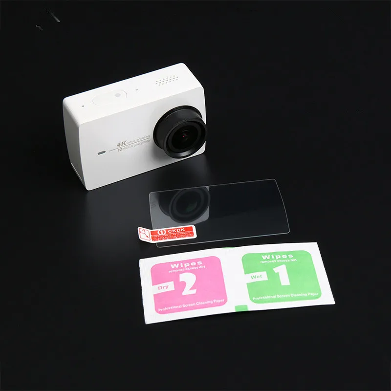 Tempered Glass LCD Screen Protective Film Protection Cover For Xiaomi Xiaoyi 2 II YI 4K Plus 4K+ Sport Action Camera Accessories (17)