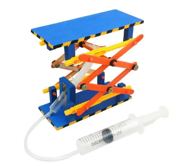 DIY Hydraulic Platform Scissor Lift Table DIY Toy Model Accessories