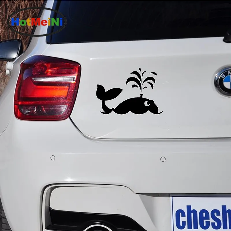 

Rare Marine Life Whale Water Fountain Car Sticker for Motorcycle Kayak Canoe Car Decor Waterproof Reflective Vinyl Decal 9 Color
