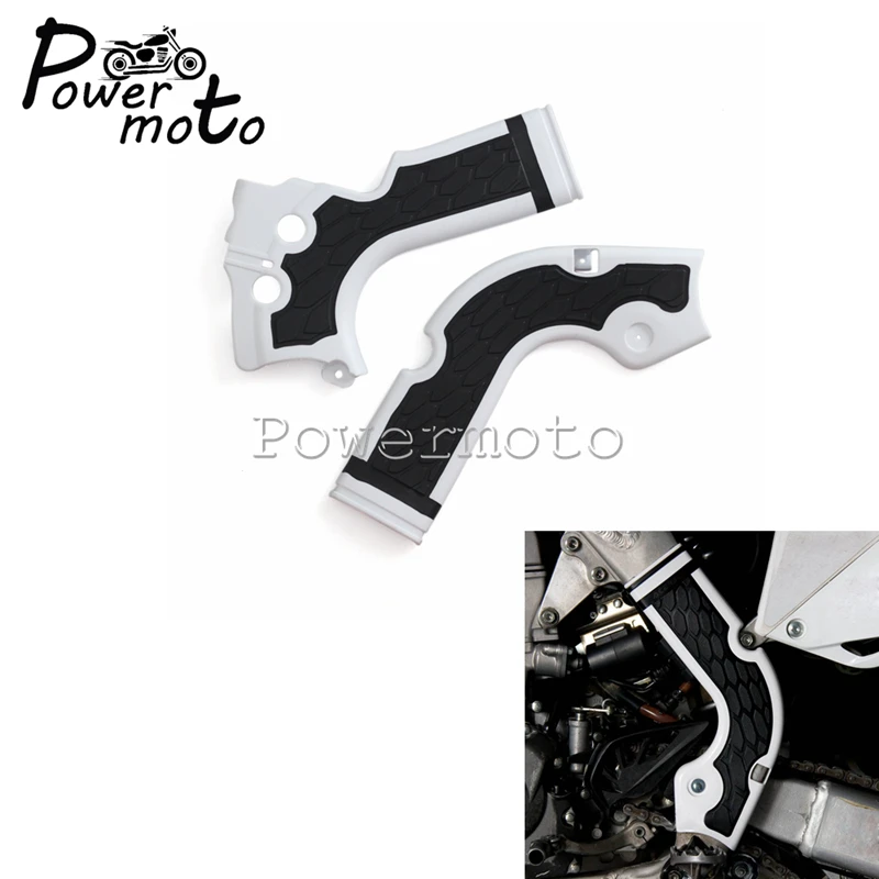 Garde-cadre pour moto blanc | Protection des cadres pour moto, Motocross MX, Dirt Bike, pour Honda CRF 250 R CRF 450 R 2013-2016